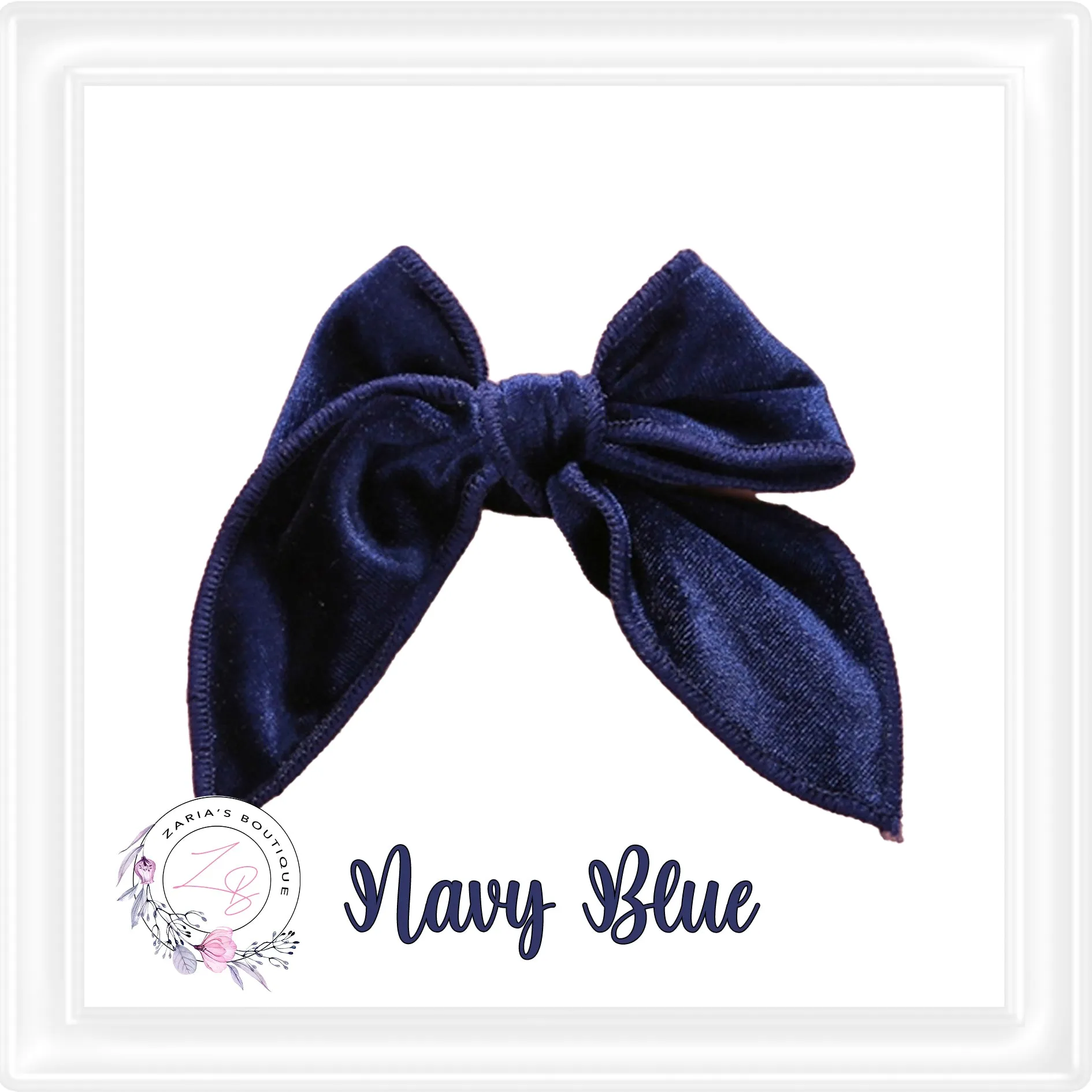 ⋅ Velvet Bows ⋅ Pre-Made Pre-Tied ⋅ 15 Gorgeous Colours ⋅