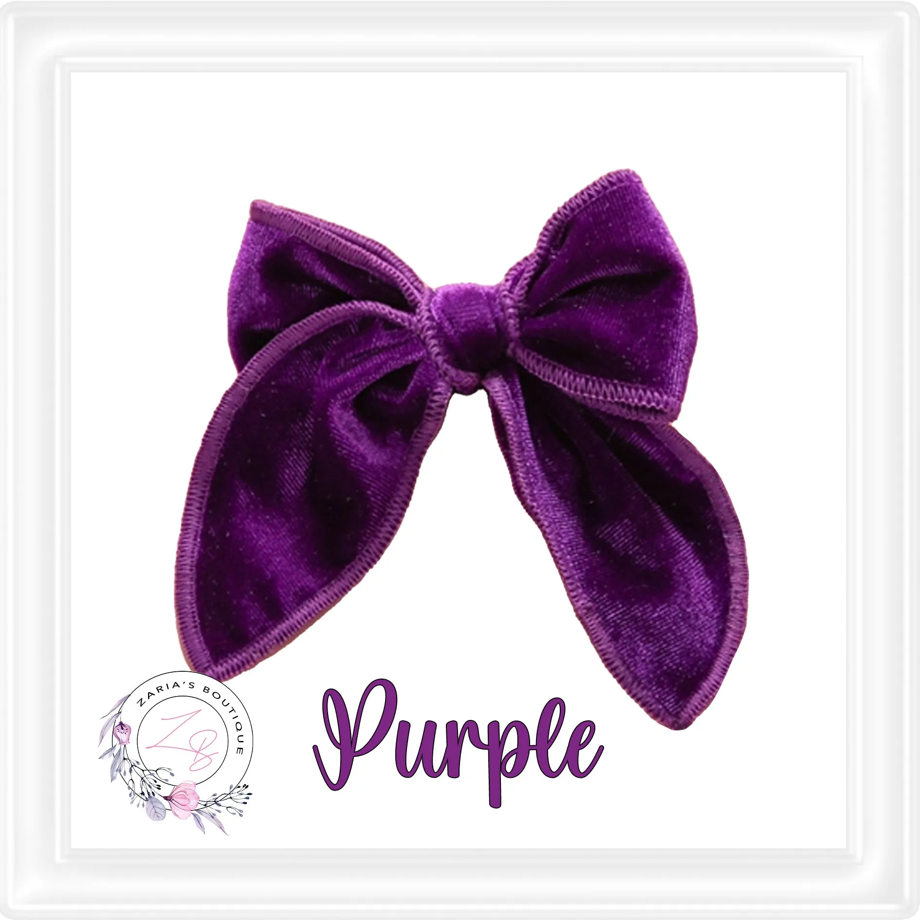 ⋅ Velvet Bows ⋅ Pre-Made Pre-Tied ⋅ 15 Gorgeous Colours ⋅