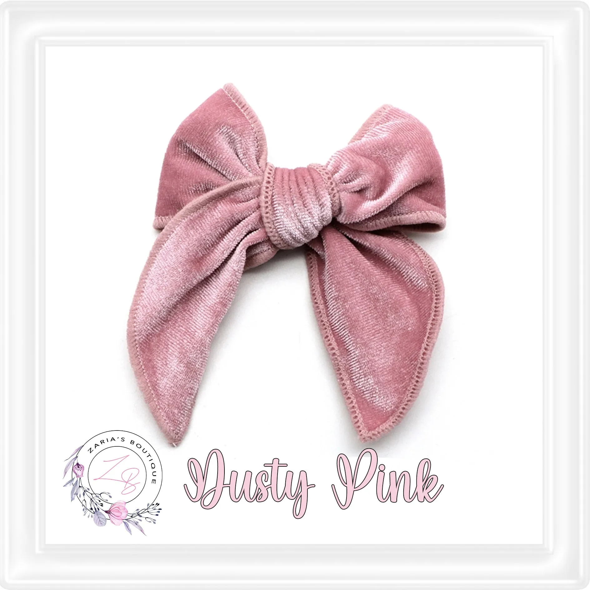 ⋅ Velvet Bows ⋅ Pre-Made Pre-Tied ⋅ 15 Gorgeous Colours ⋅