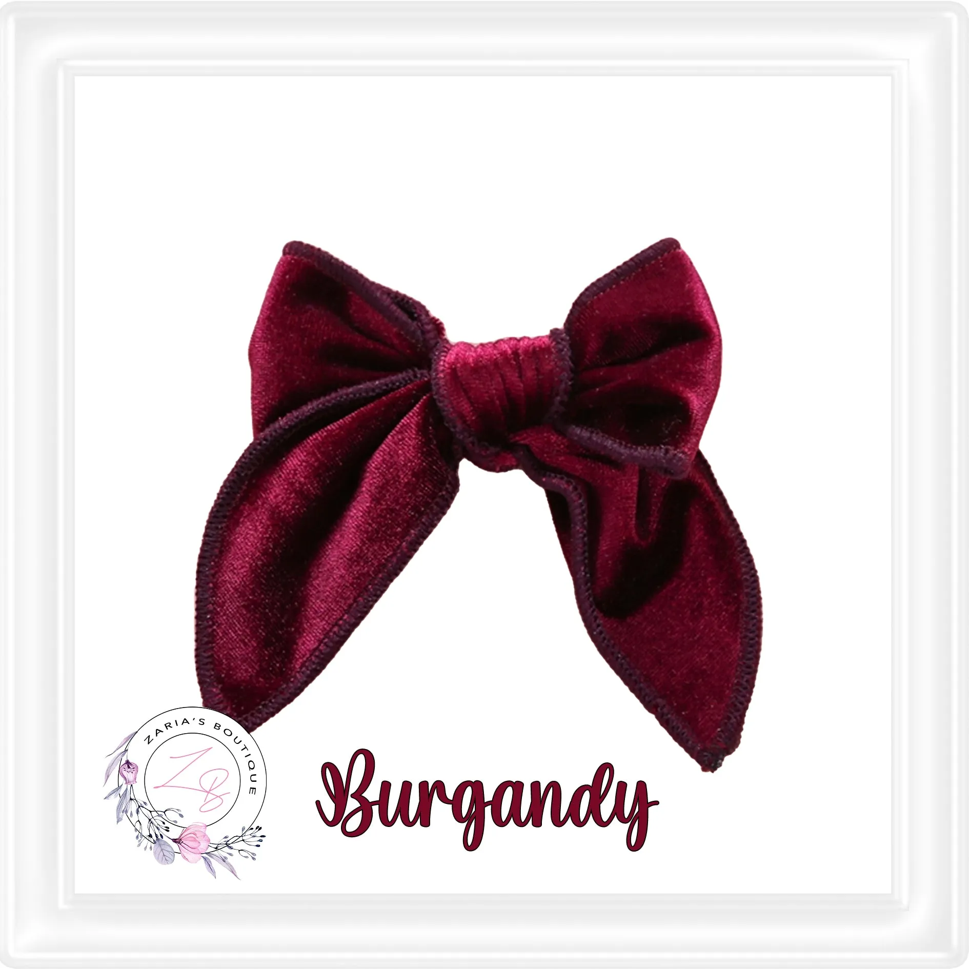 ⋅ Velvet Bows ⋅ Pre-Made Pre-Tied ⋅ 15 Gorgeous Colours ⋅