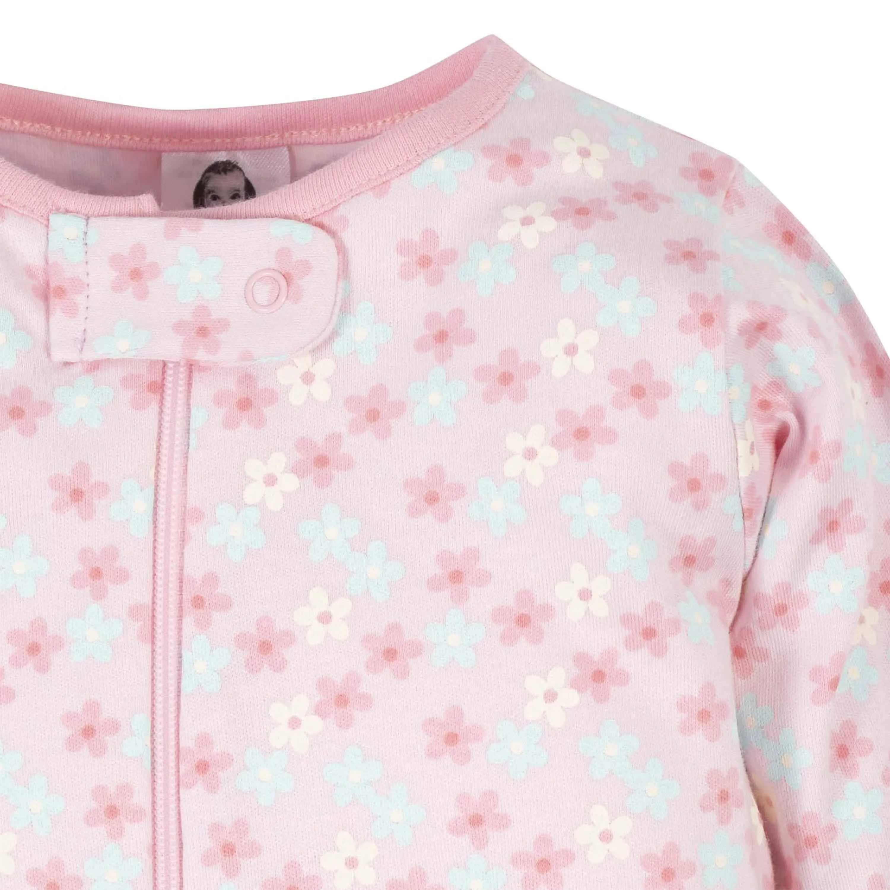 2-Pack Baby Girls Organic Bunny Sleep 'N Plays