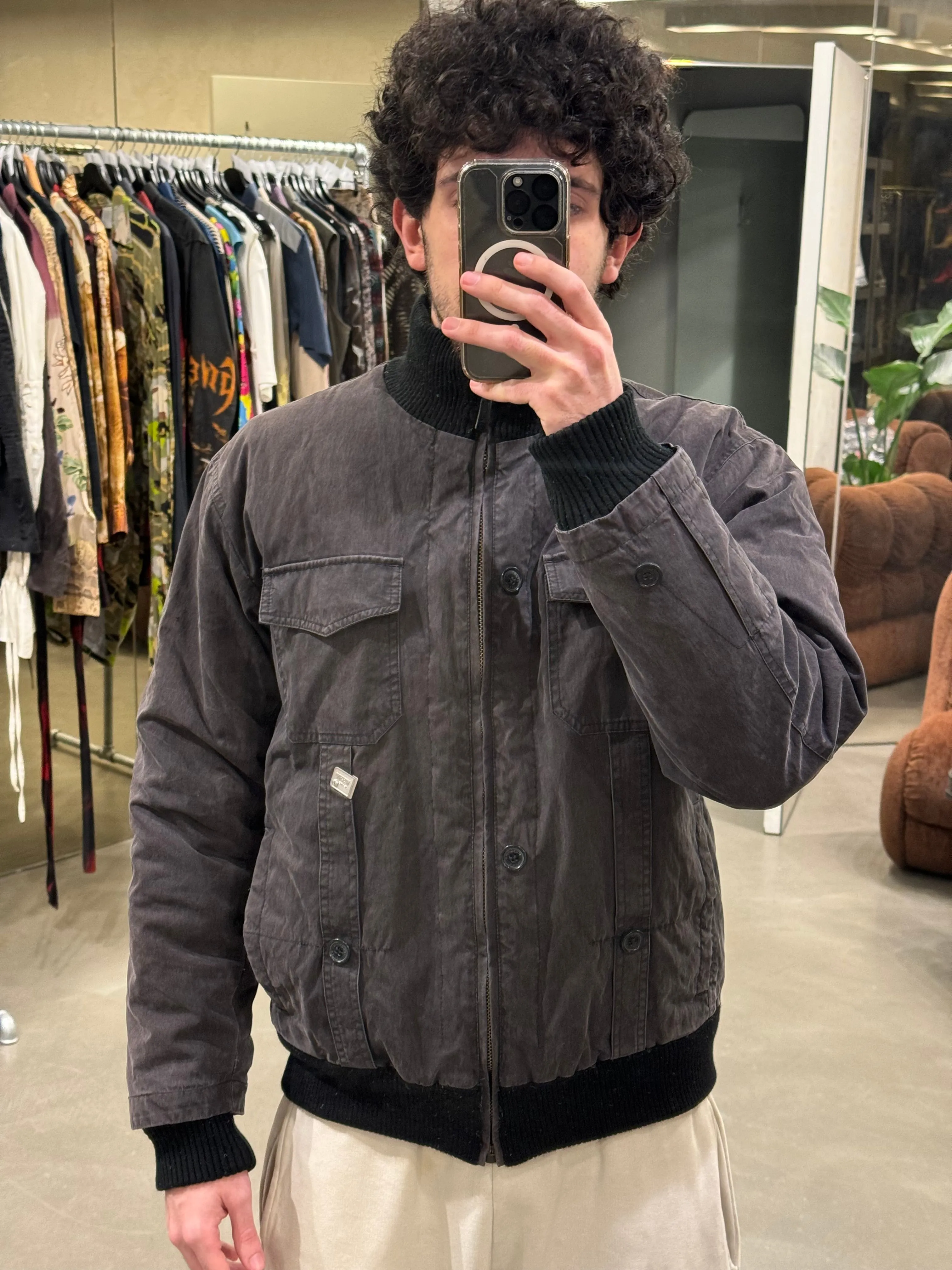2000s Moschino Jeans bomber jacket