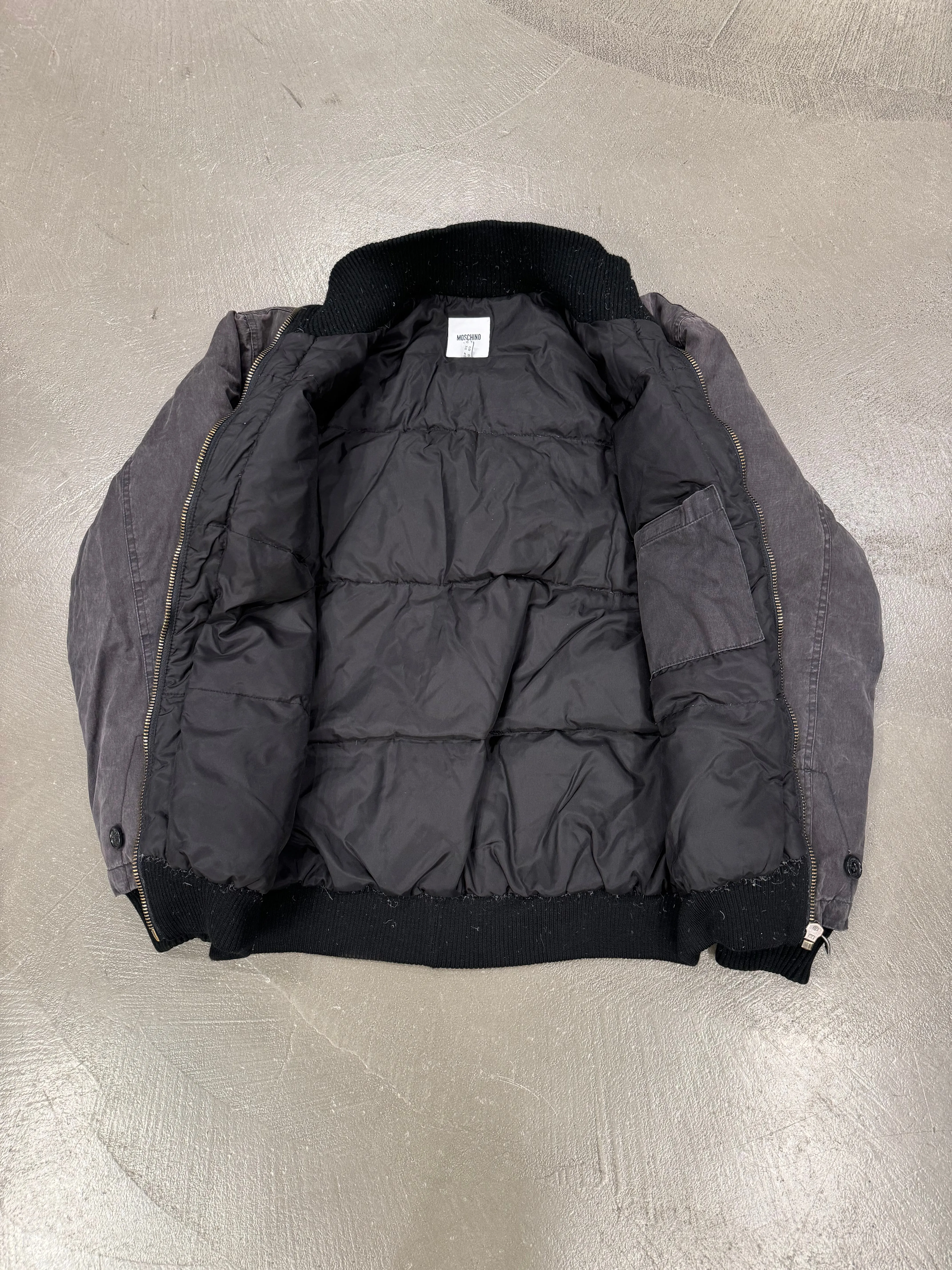 2000s Moschino Jeans bomber jacket