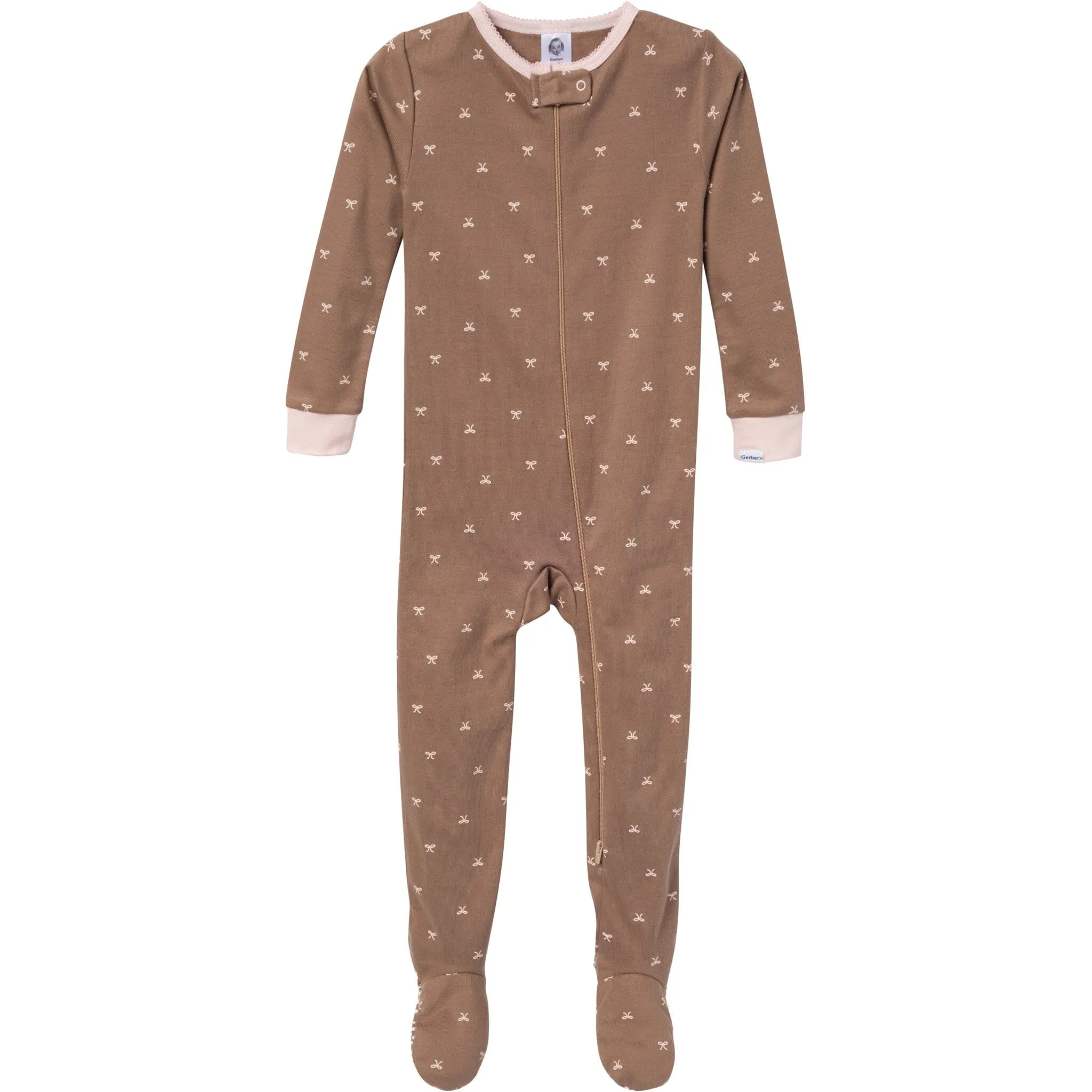4-Pack Baby & Toddler Girls Ballerinas Snug Fit Footed Pajamas