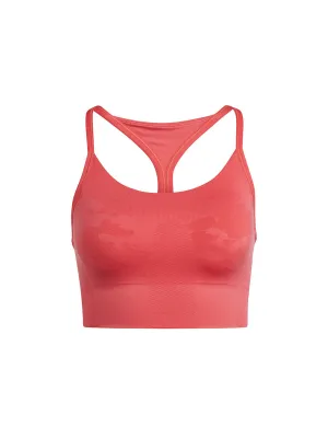 Adidas x Stella McCartney Seamless Sports Bra in Core Pink