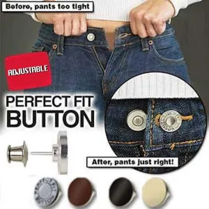 Adjustable Perfect Fit Button