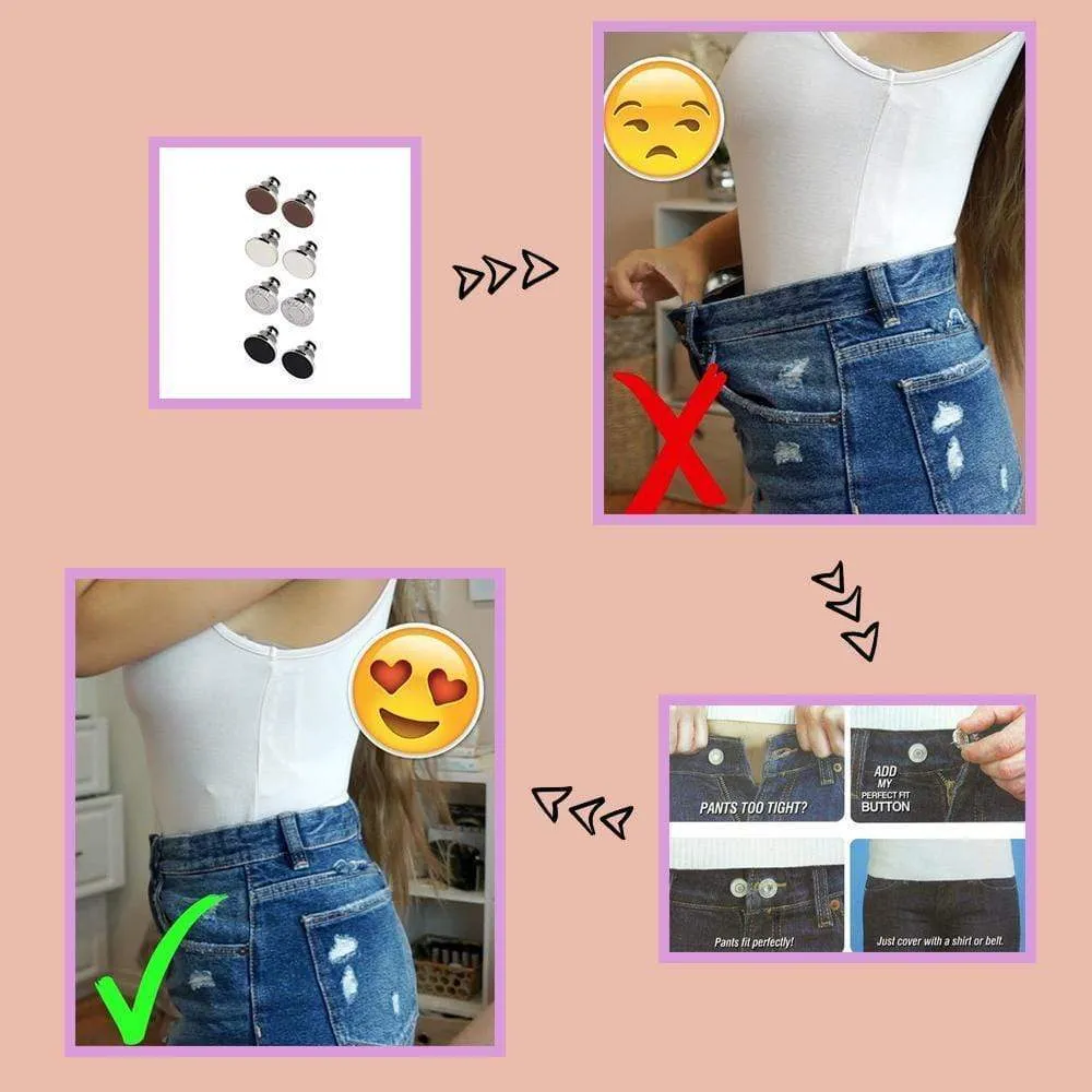 Adjustable Perfect Fit Button