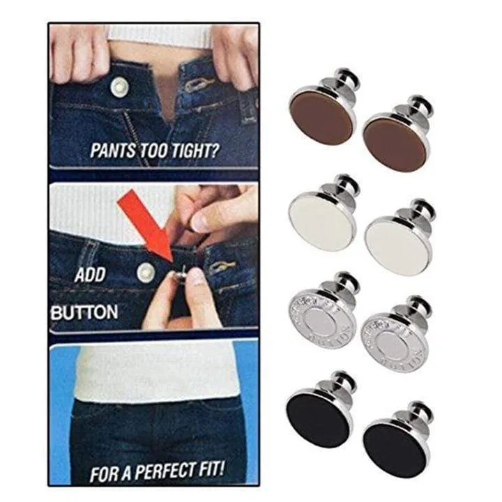 Adjustable Perfect Fit Button