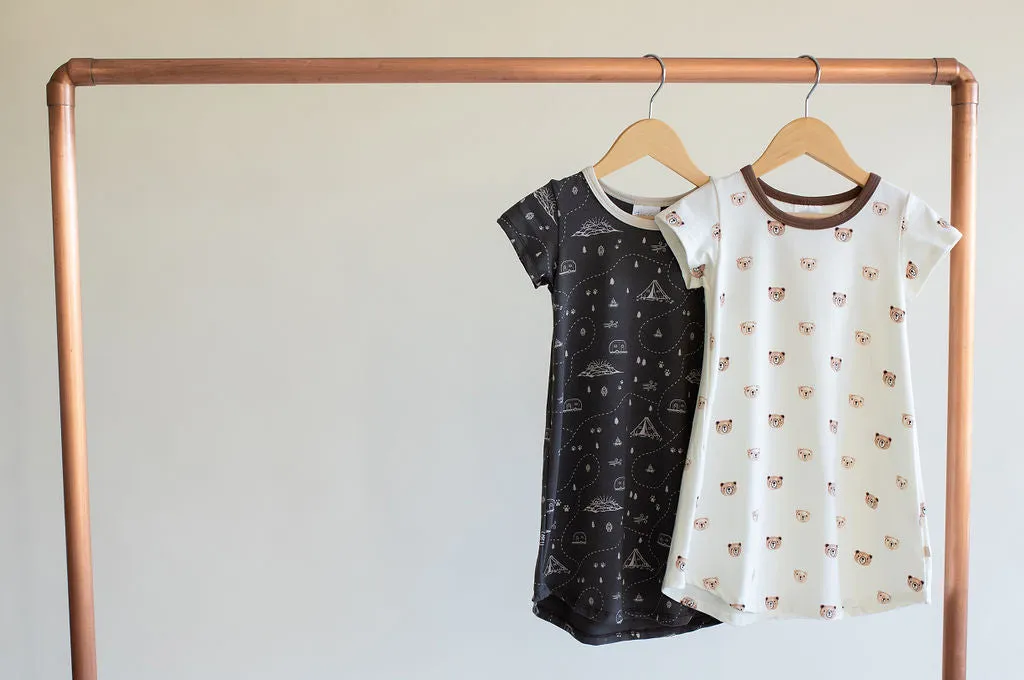 Adventure Awaits:  Nightie Bears 2/3Y