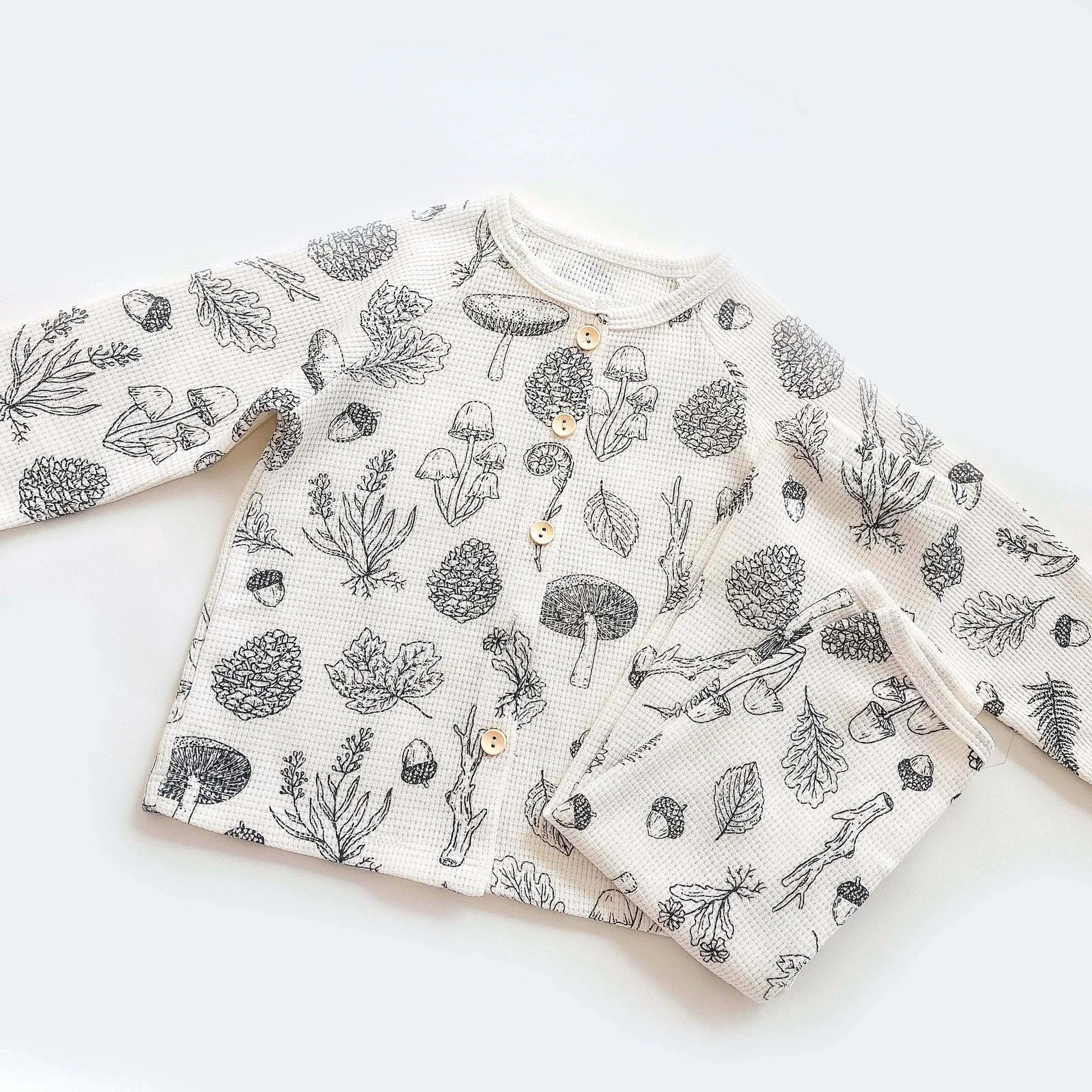 Airy Cotton - Breathable Children's Pajamas With Nature Motifs