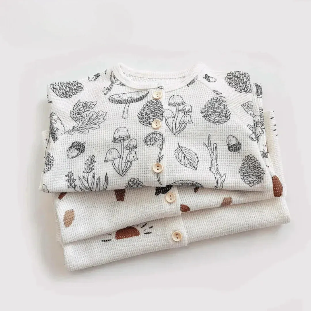 Airy Cotton - Breathable Children's Pajamas With Nature Motifs