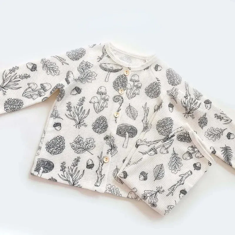 Airy Cotton - Breathable Children's Pajamas With Nature Motifs