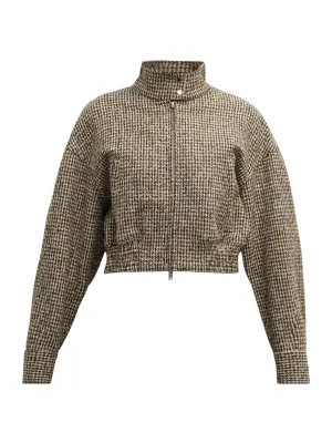 A.L.C. Harrison Tweed Houndstooth Jacket