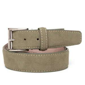 Alcantara Custom Belt in Sage