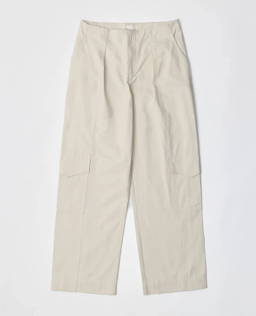 All Row | Hansen Wide Leg Utility Pants in Bone