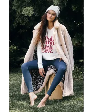All Things With Love Old School Pullover