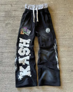 American Sweatpants Y2K Pants Men