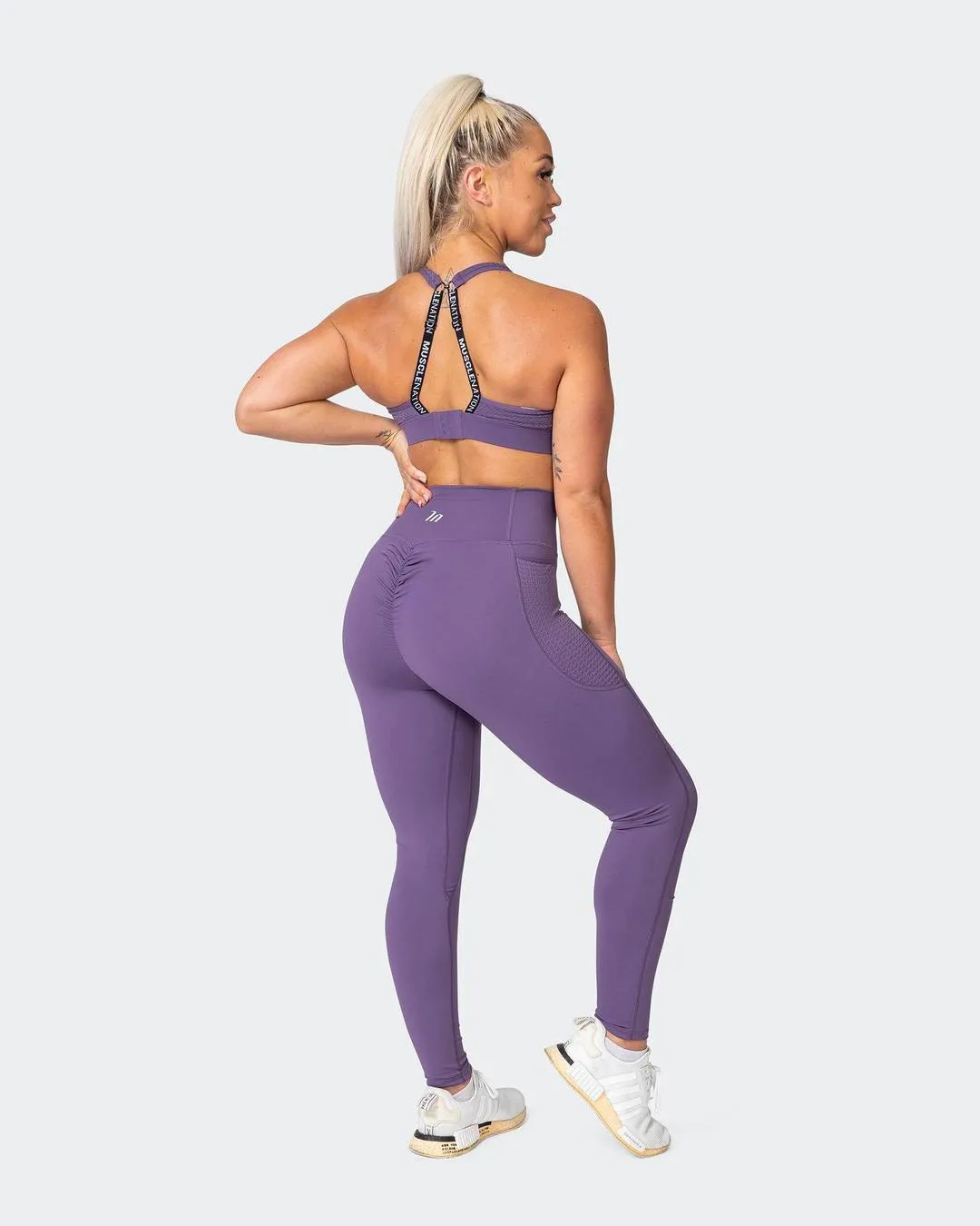AMRAP Ankle Length Leggings - Velvet Purple