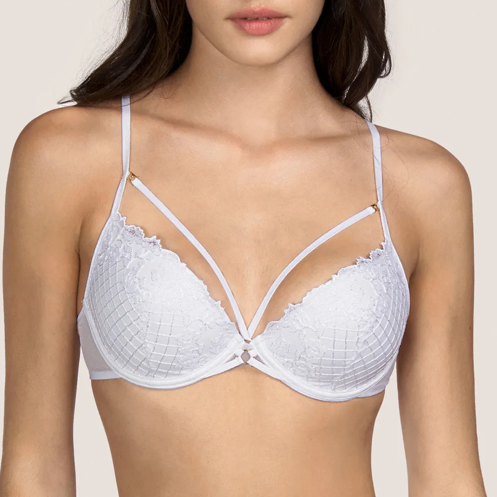 Andres Sarda Wolfe Padded Lace Bra