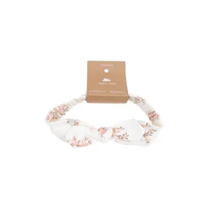 Angel Dear - Knot Headband - Vintage Rosebuds