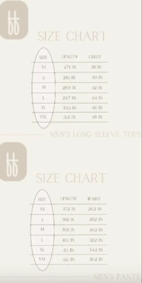 Arm Day | Men's Long Sleeve  Bamboo Pajamas