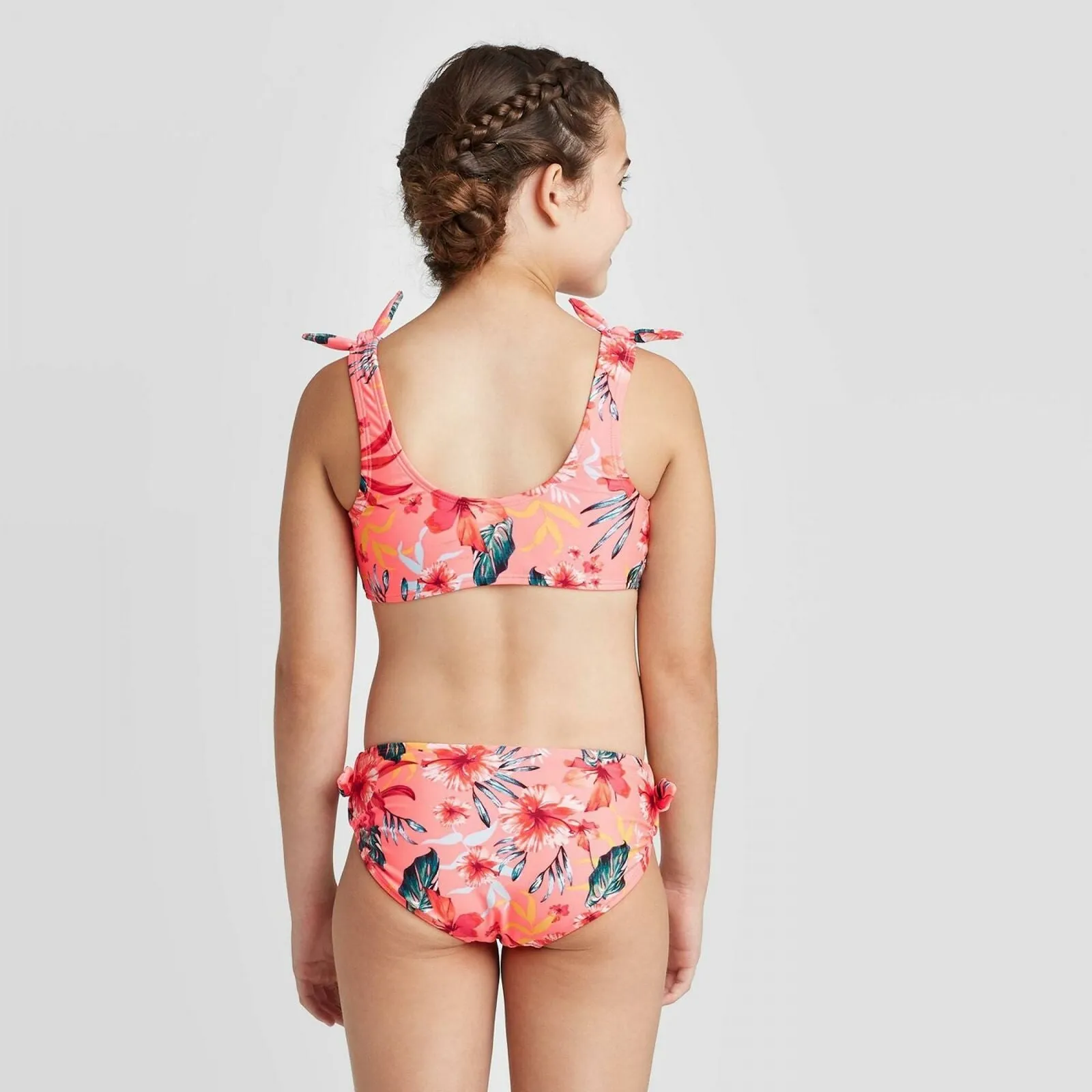 Art Class Girls' Tropical Love Bikini Set