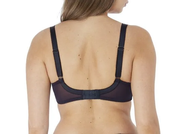 Aubree Uw Side Support Plunge Bra - Navy