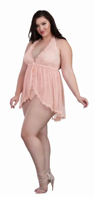 Babydoll in Peach
