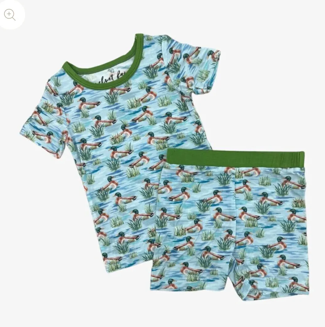 Bamboo Pajama Set - Maui Mallards