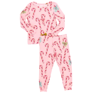 Bamboo PJ Set | Candy Cane Lane