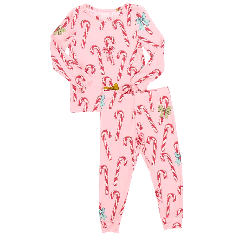 Bamboo PJ Set | Candy Cane Lane