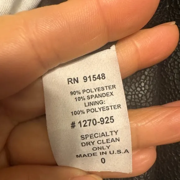 Barneys New York faux leather jacket