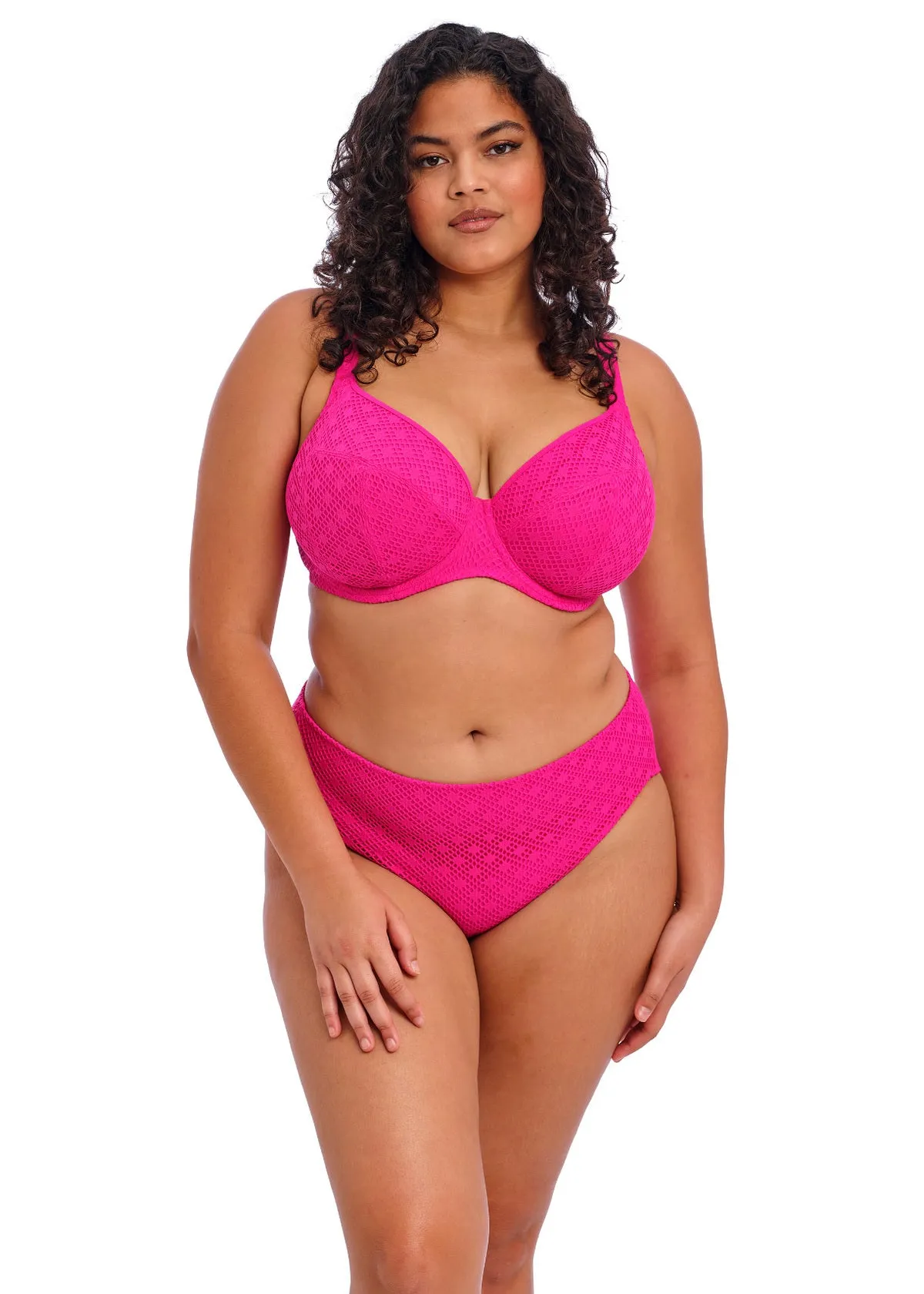 Bazaruto UW Plunge Bikini Top In Clematis - Elomi