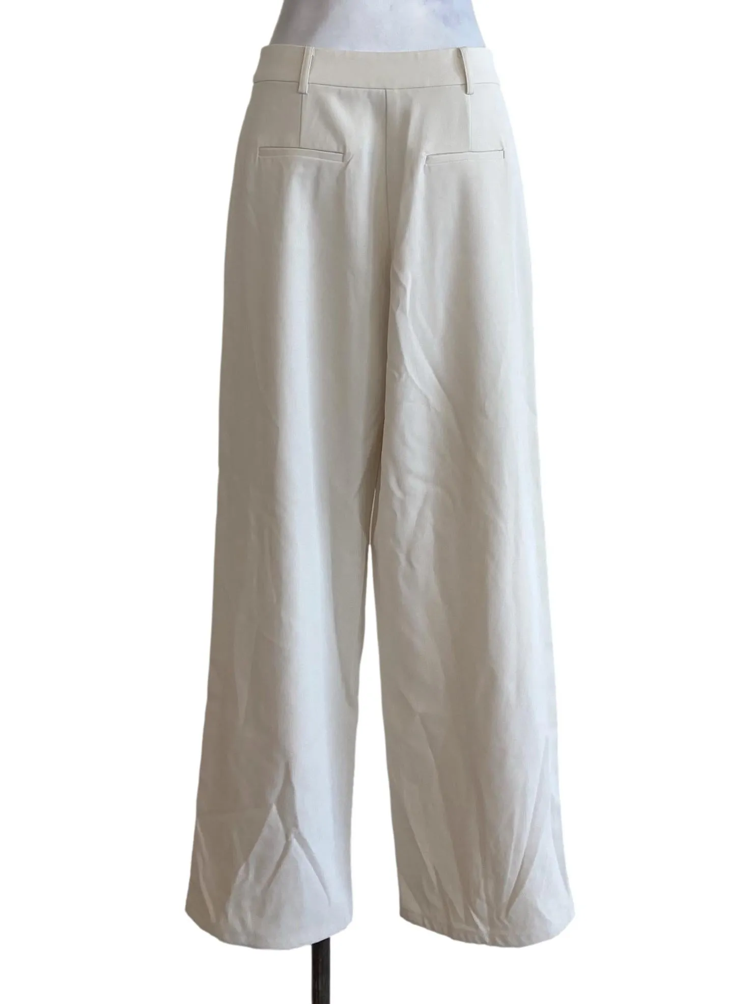 Beige Plain Slack LB