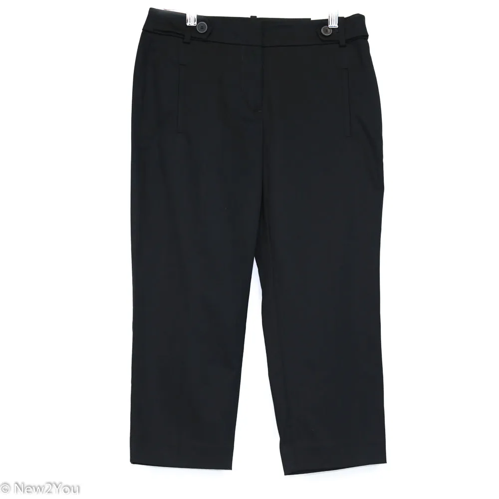 Black Crop Slacks (Ann Taylor)