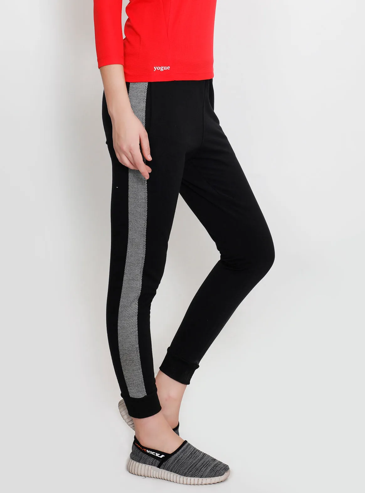 Black Grey Joggers