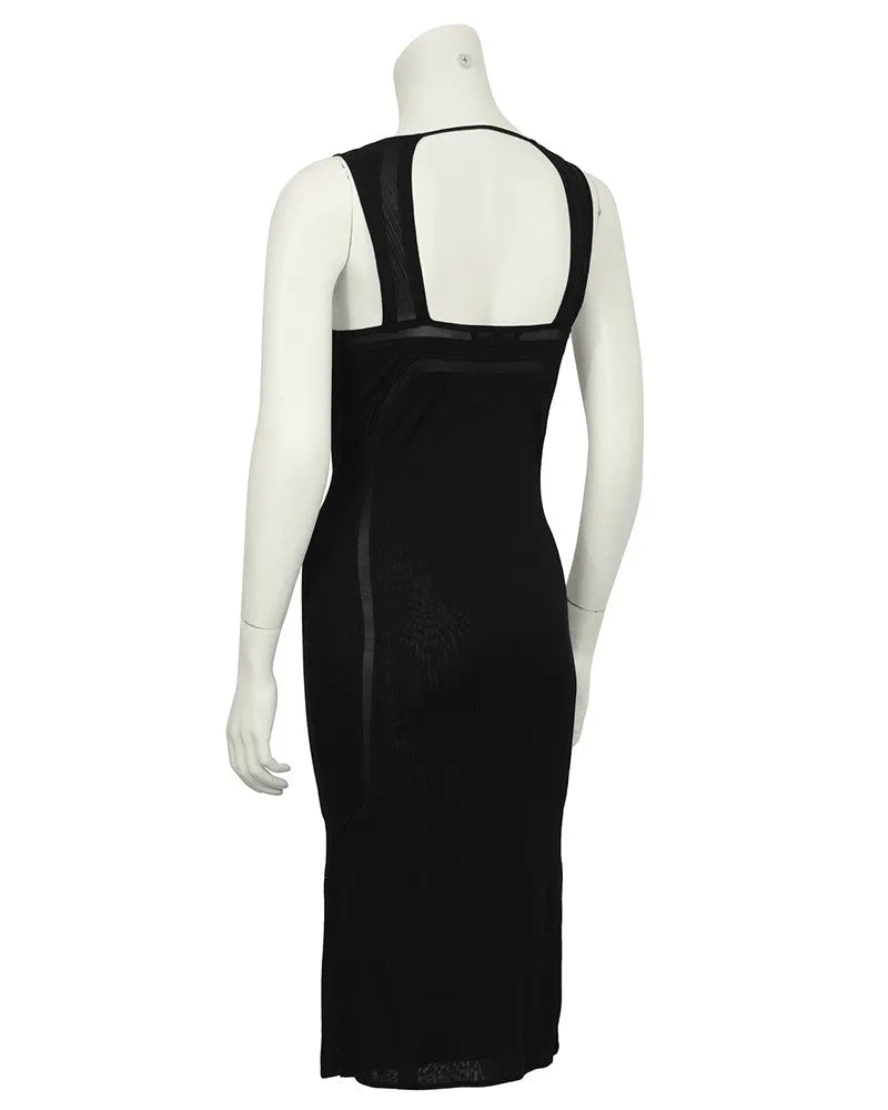 Black Mesh Dress