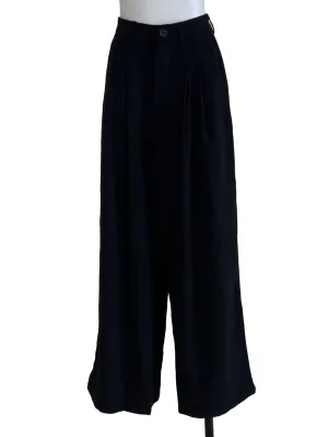 Black Slack Formal Palazzo Pants