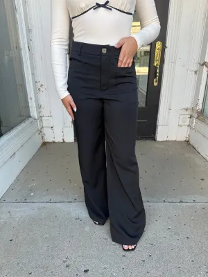Black Slack Pant