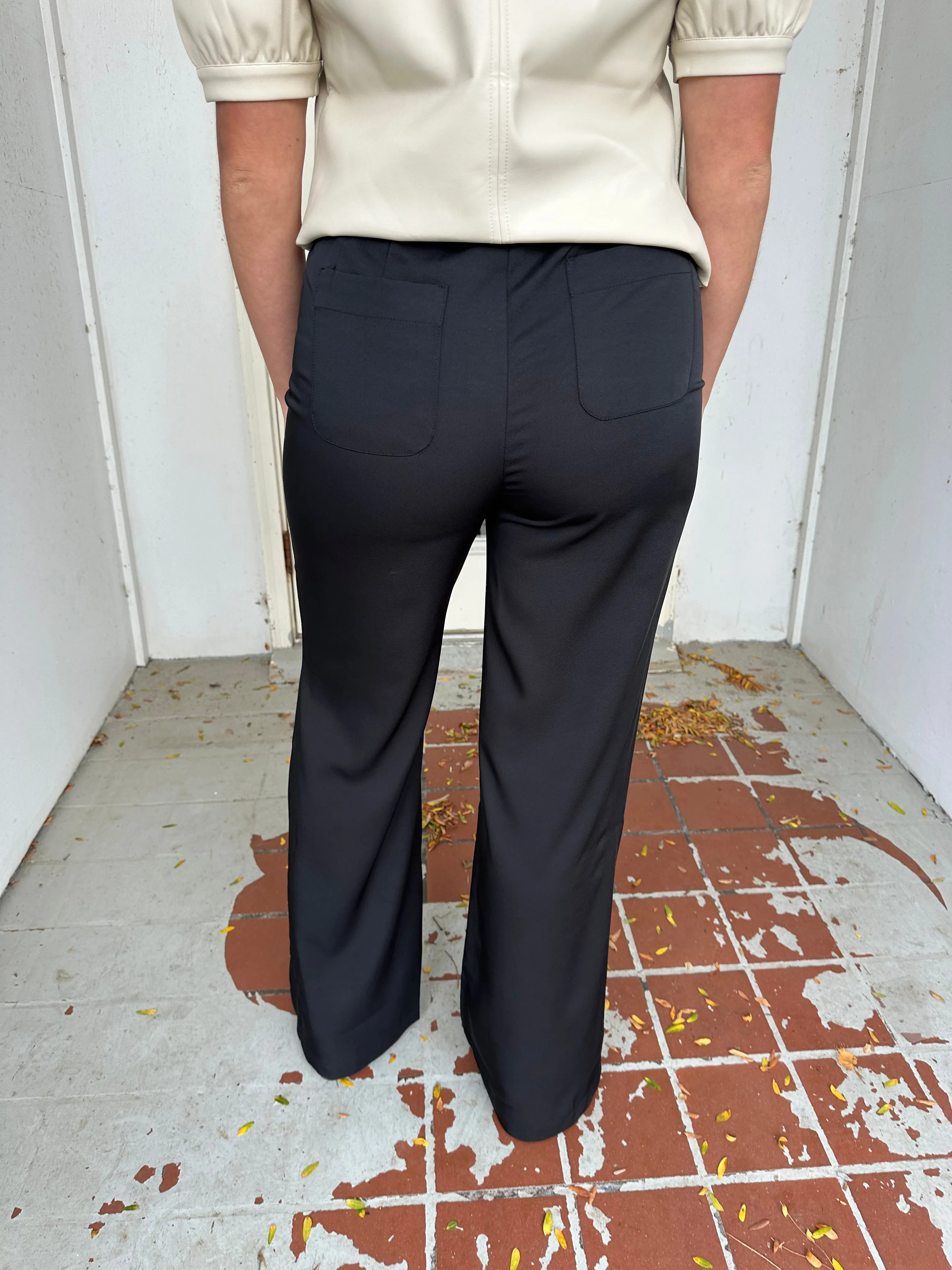 Black Slack Pant