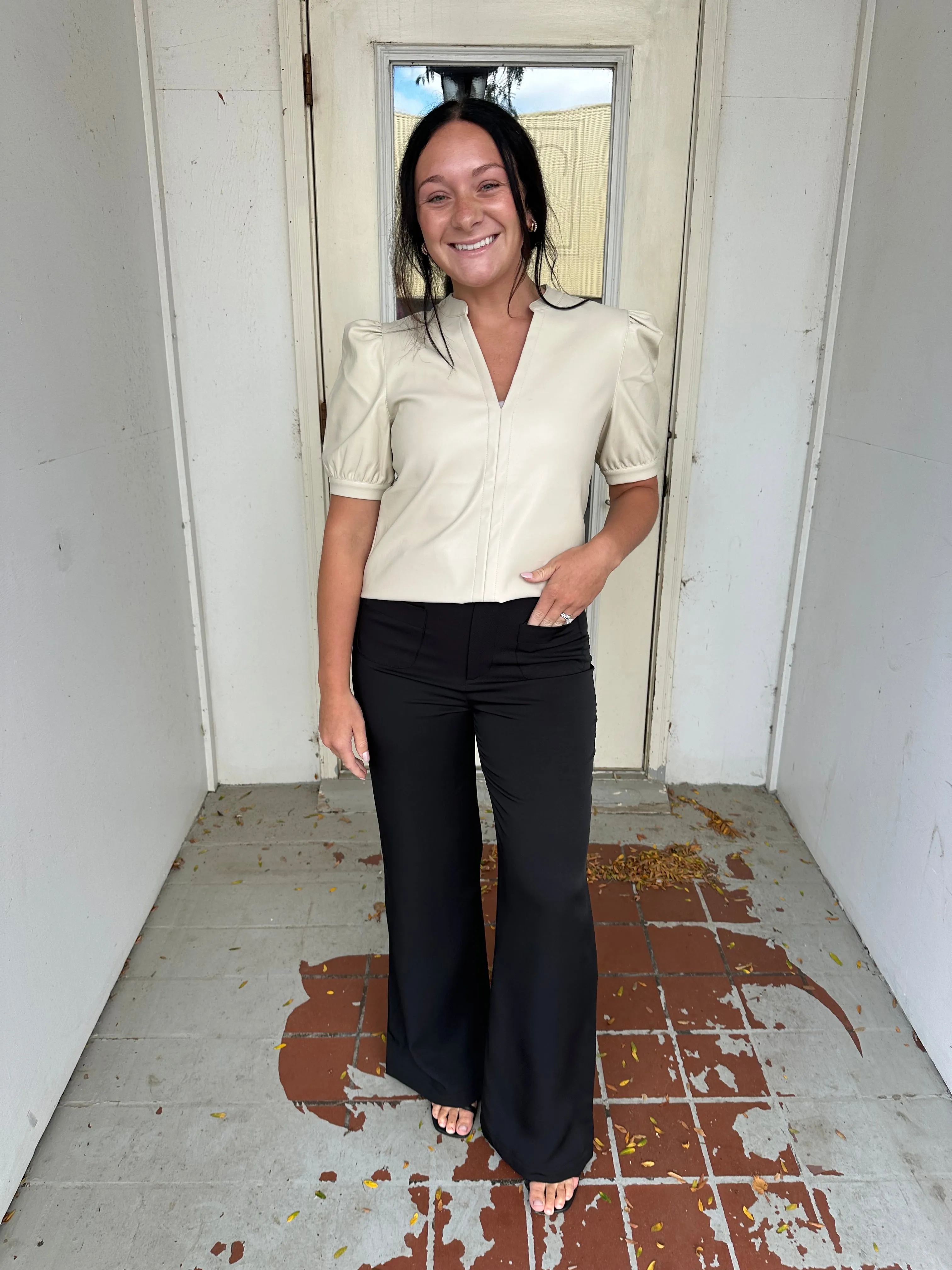 Black Slack Pant