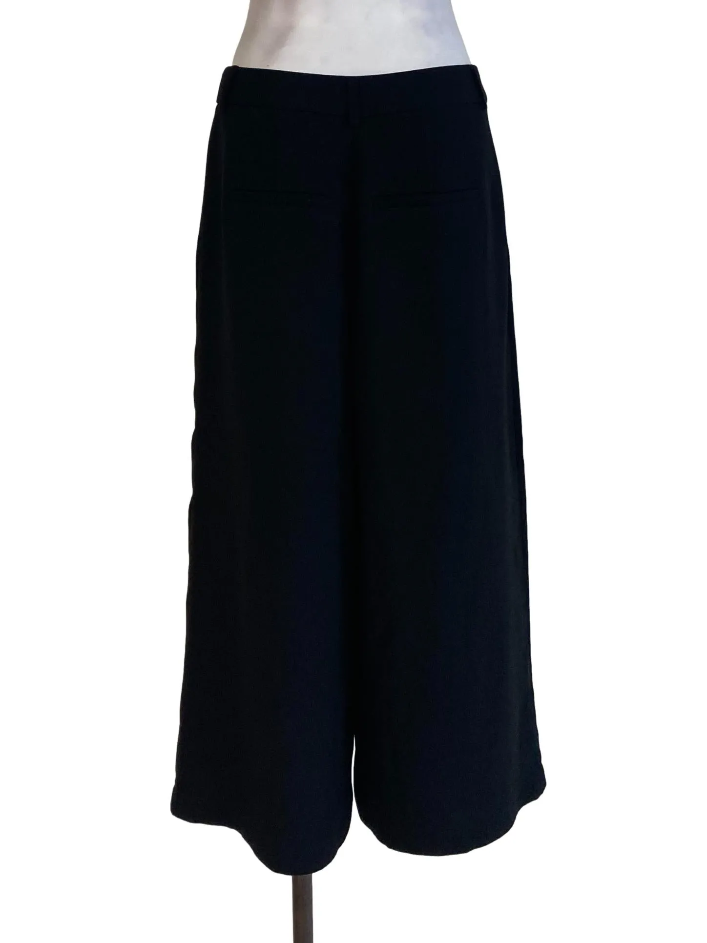 Black Wide Slack Pants