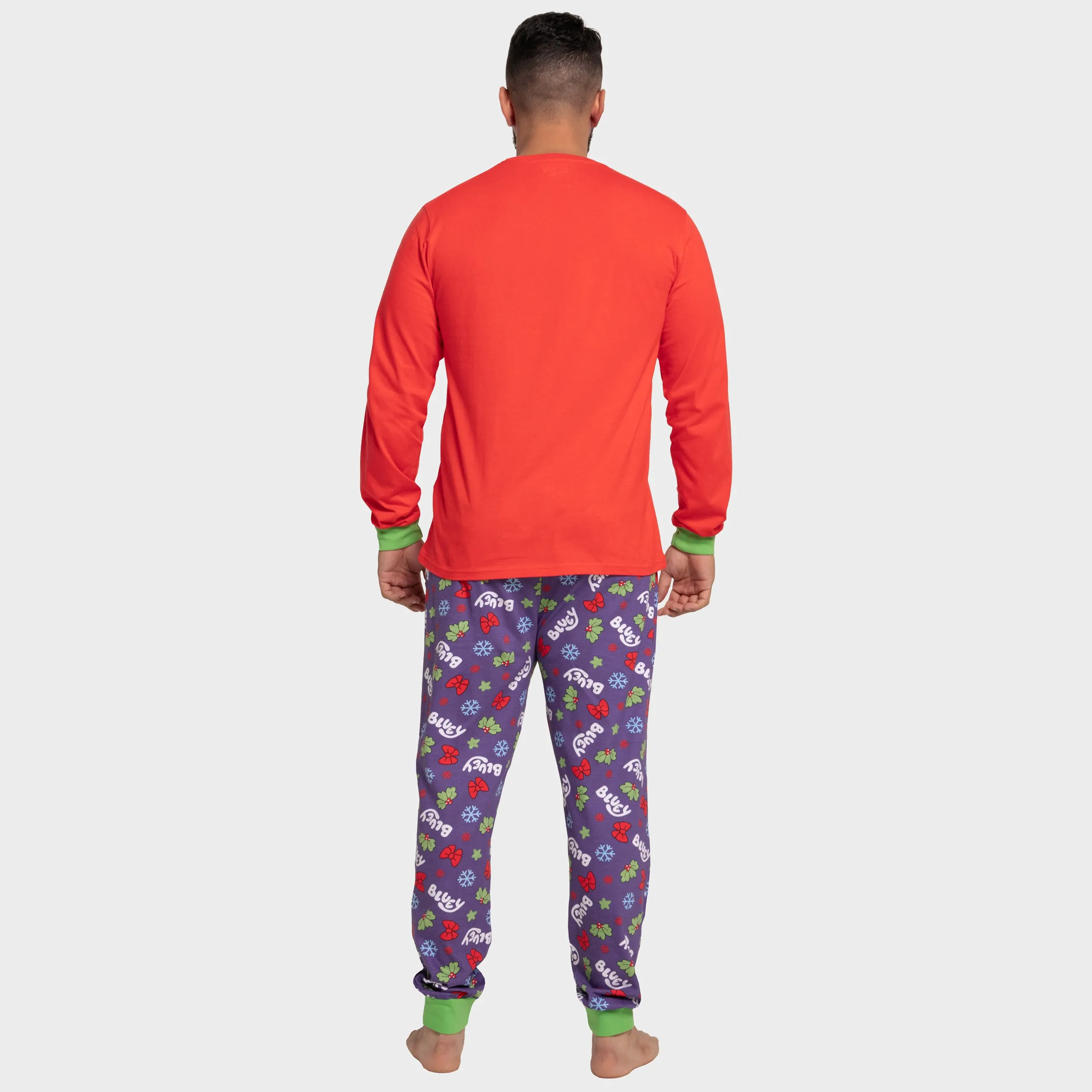 Bluey Mens Christmas Pajamas