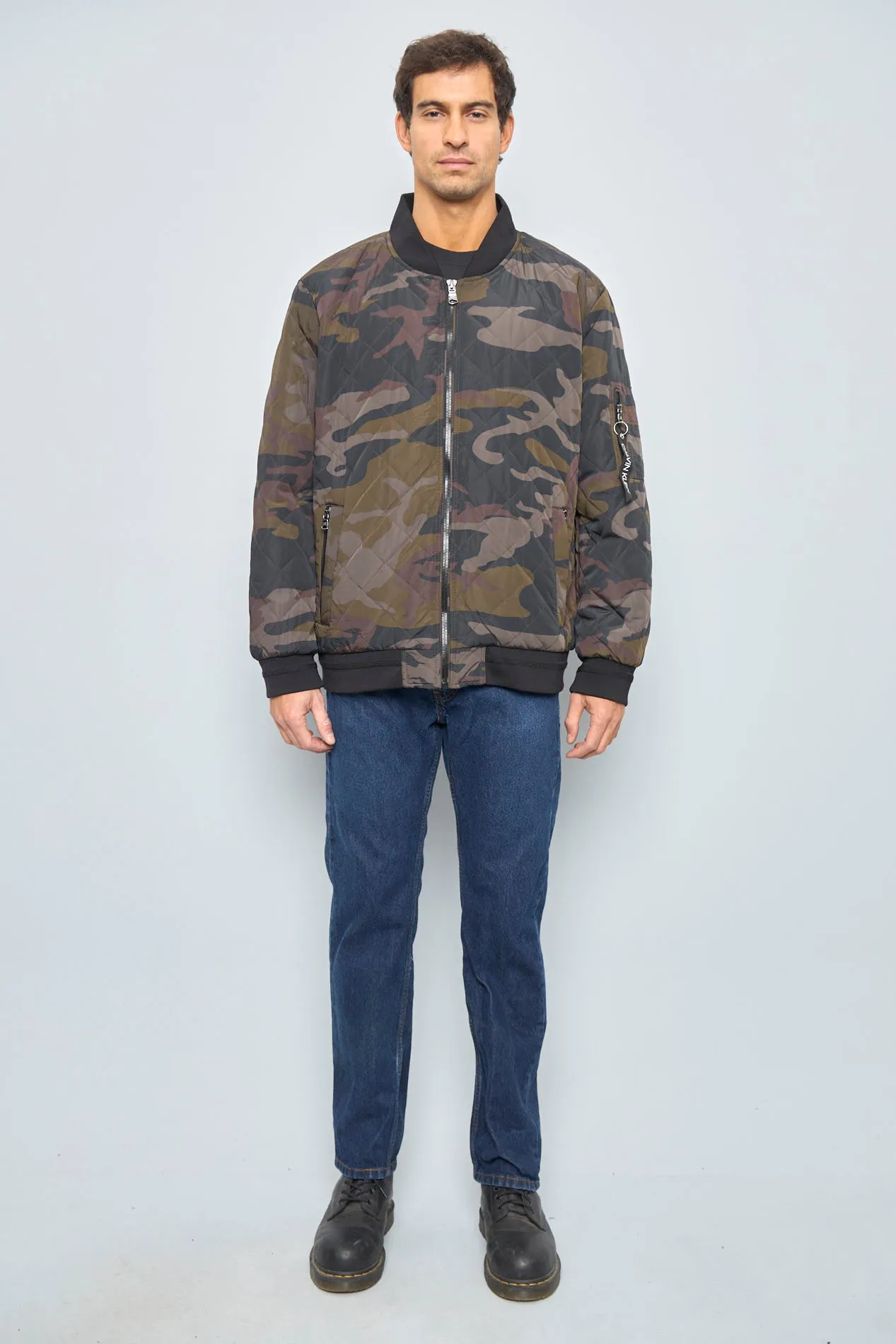 Bomber casual  multicolor calvin kl talla Xxl 092