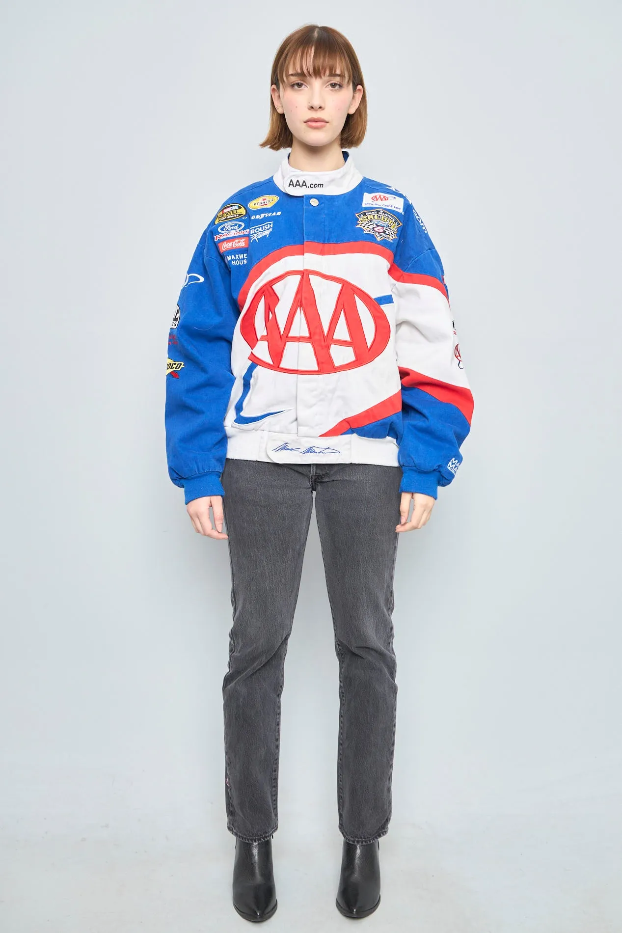 Bomber casual  multicolor teamcaliber  talla S 536