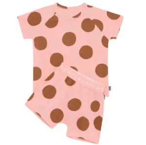 BONDS Kids Tee Short Sleep Set - Playful Spots Pink