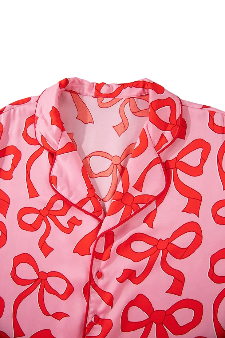 Bow Tie Pajama Set