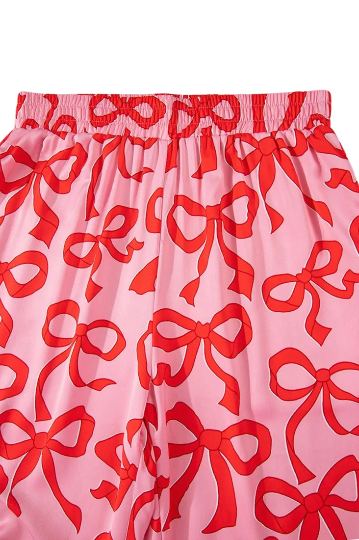 Bow Tie Pajama Set