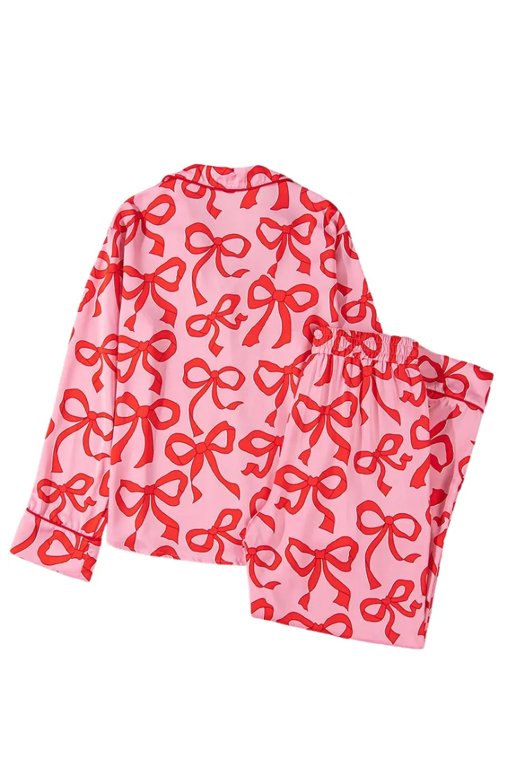 Bow Tie Pajama Set