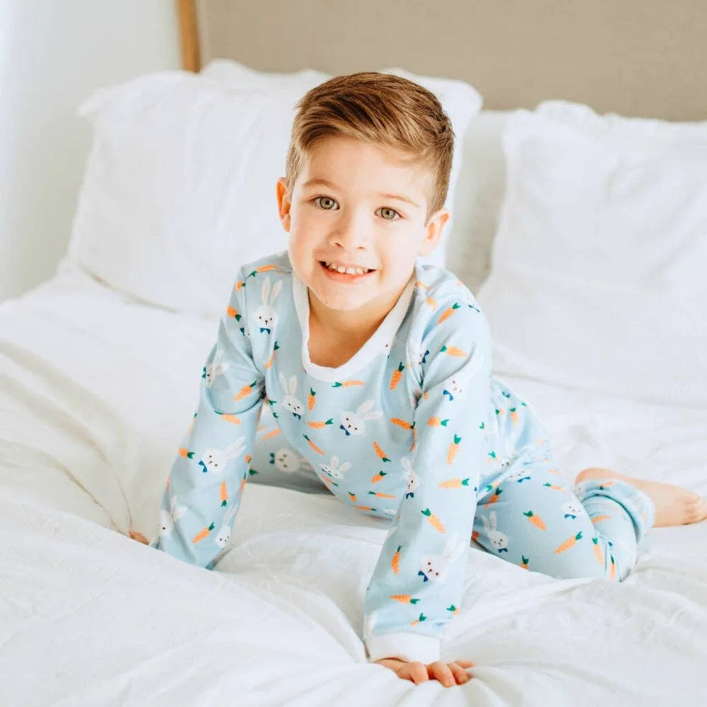 Boys Easter Pajamas - Easter Bunny Boy - Buttflap